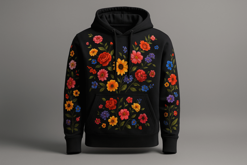 Floral Hoodie