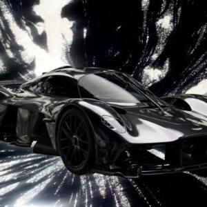 Dark Matter - Aston Martin Valkyrie - Stirling Green (5183) - Splatchi Couture #vincodeart