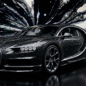 Midnight Crystal - Bugatti Chiron - French Racing Blue (224) - Splatchi Couture #vincodeart