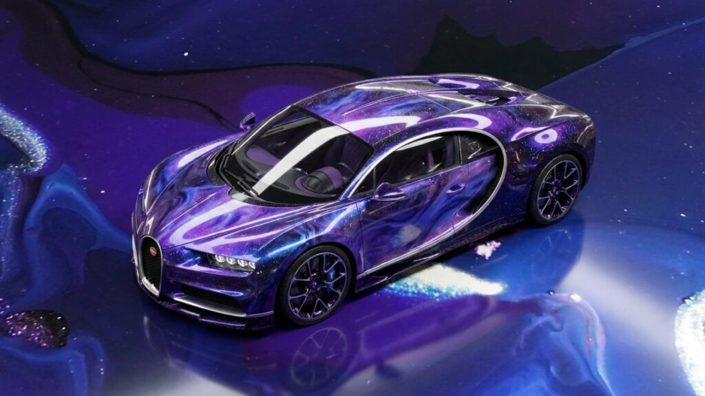 Nebula Drift — Bugatti Chiron