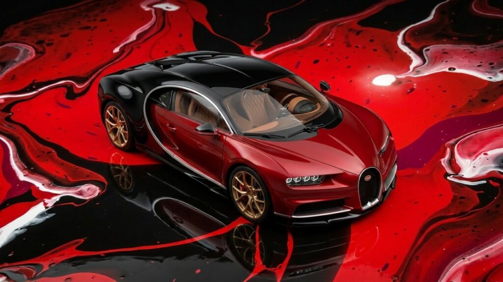 Crimson Torrent — Bugatti Chiron