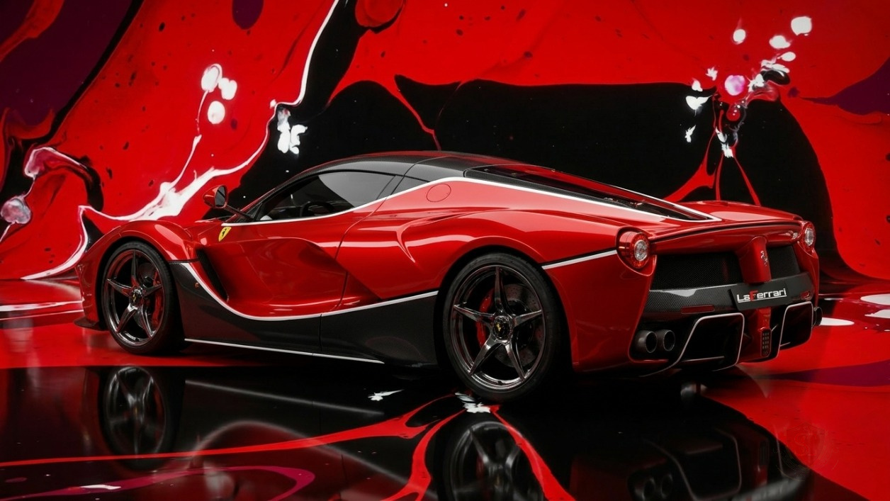 Gallery Edition - Ferrari LaFerrari - Rosso Corsa (322) - Splatchi Couture