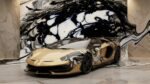 Gilded Chaos - Lamborghini Aventador SVJ - Verde Alceo (Ad Personam) - Splatchi Couture #vincodeart