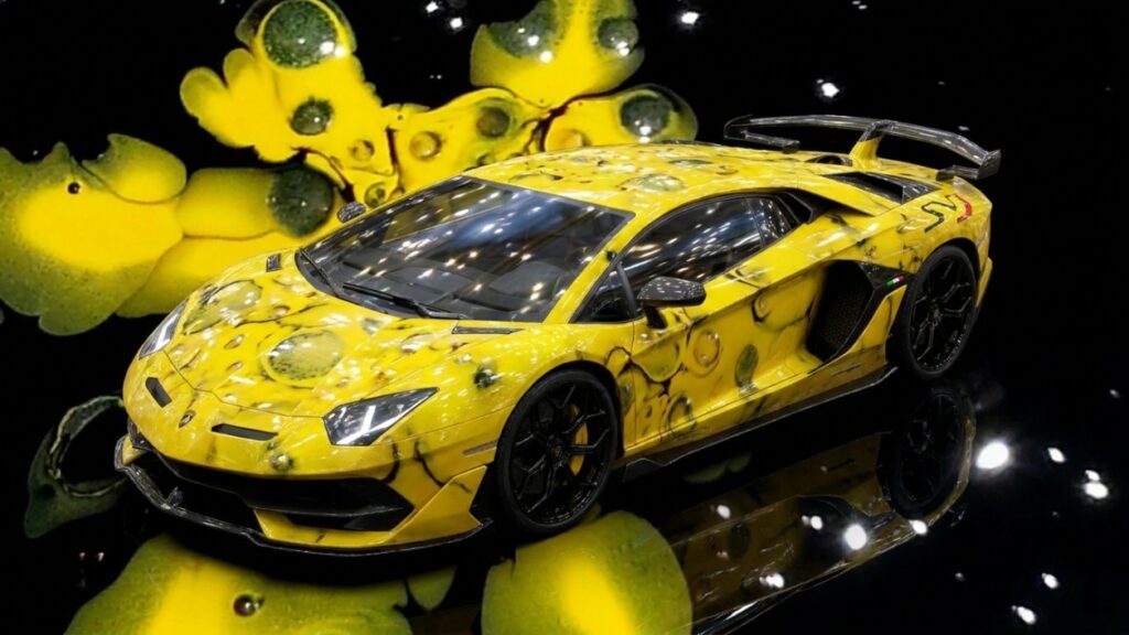 Toxic Bloom — Lamborghini Aventador SVJ