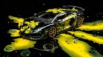 Acid Rain - Lamborghini Aventador SVJ - Verde Alceo (Ad Personam) - Splatchi Couture #vincodeart