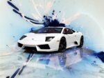 Marble Genesis - Lamborghini Murcielago - Giallo Orion (0056) - Splatchi Couture #vincodeart
