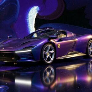 Crimson Reverie - Lamborghini Revuelto - Verde Mantis (L0L6) - Splatchi Couture #vincodeart