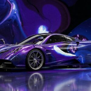 Celestial Tempest - Pagani Huayra - Blu Francia (Bespoke) - Splatchi Couture #vincodeart