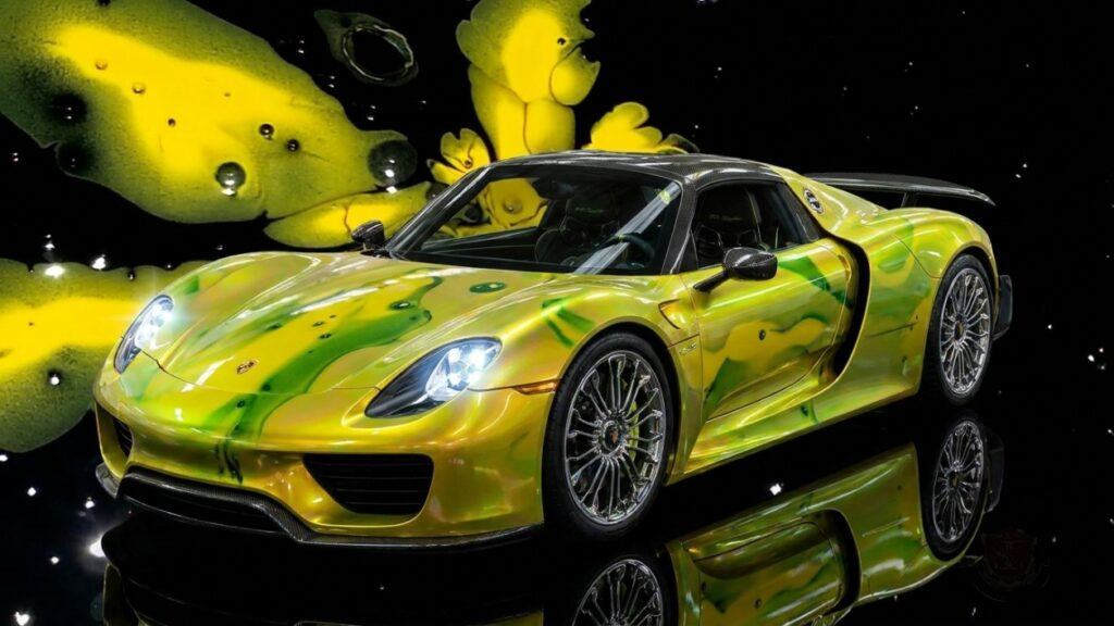 Electric Bloom – Porsche 918 Spyder