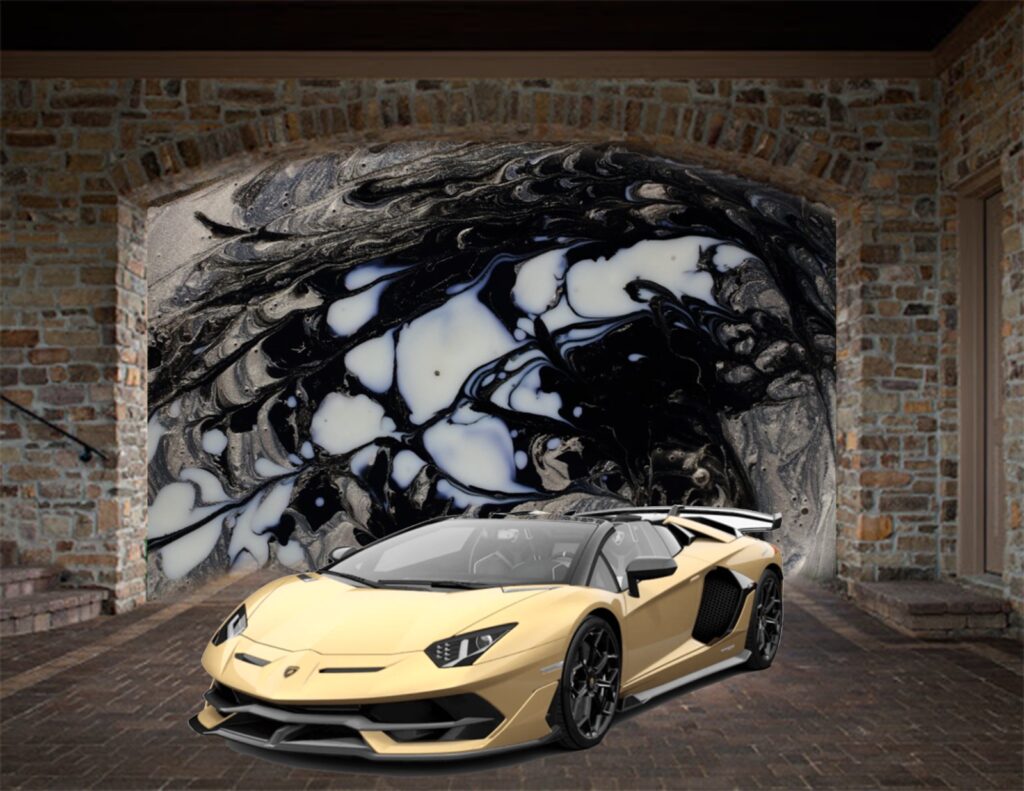 Abstract Tempest — Lamborghini Aventador