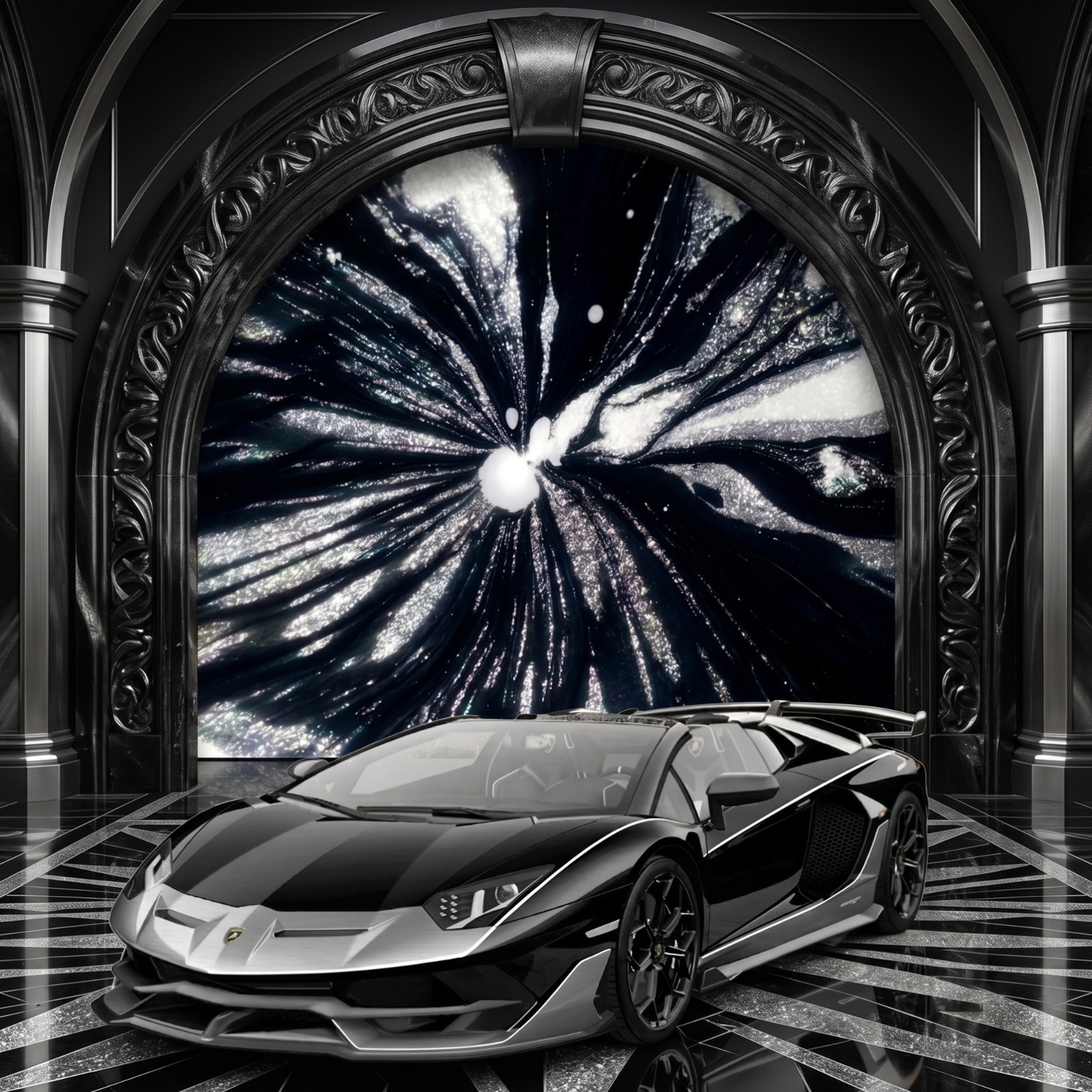 Lamborghini Aventador - Black