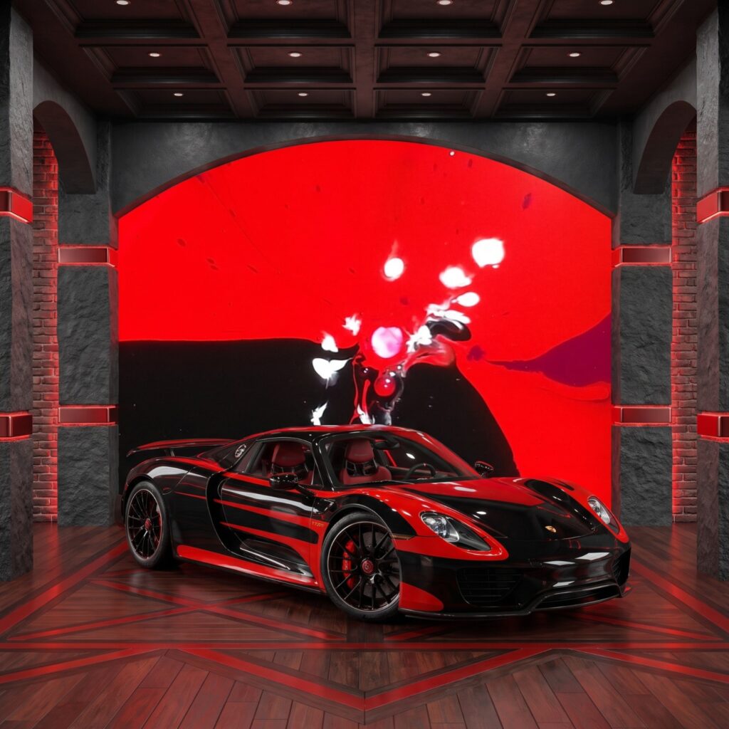 Porsche 918 Spyder – Red
